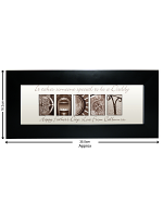 Personalised Affection Art Daddy Small Frame