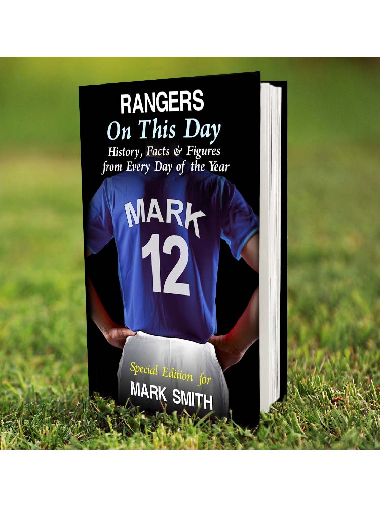 Personalised Rangers on this Day Book