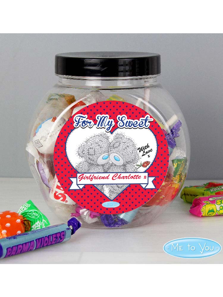 Personalised Me to You Couple Sweet Jar