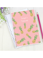 Personalised Pineapple A5 Notebook