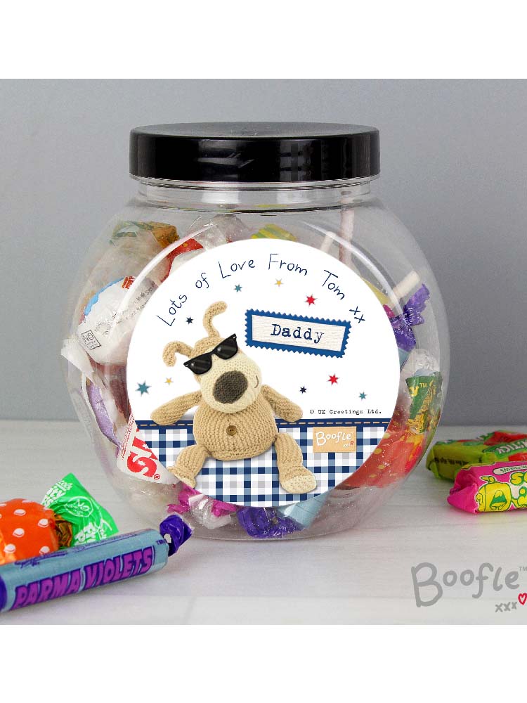 Personalised Boofle Stars Sweet Jar