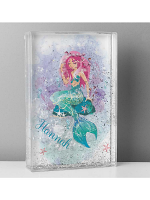 Personalised Mermaid Glitter Shaker
