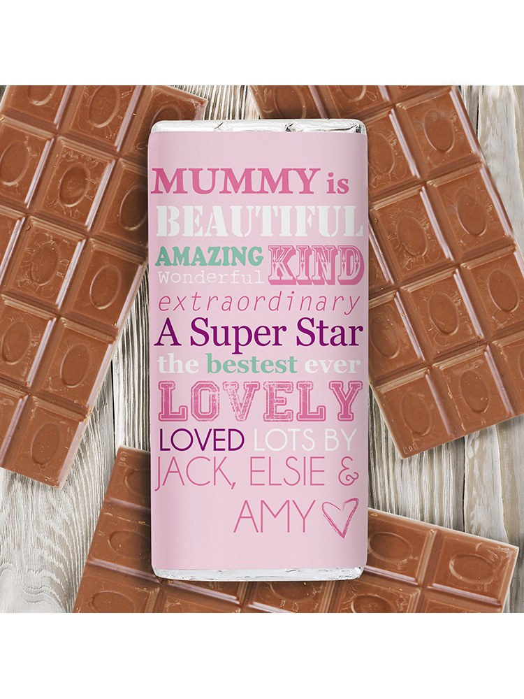 Personalised She Is... Milk Chocolate Bar