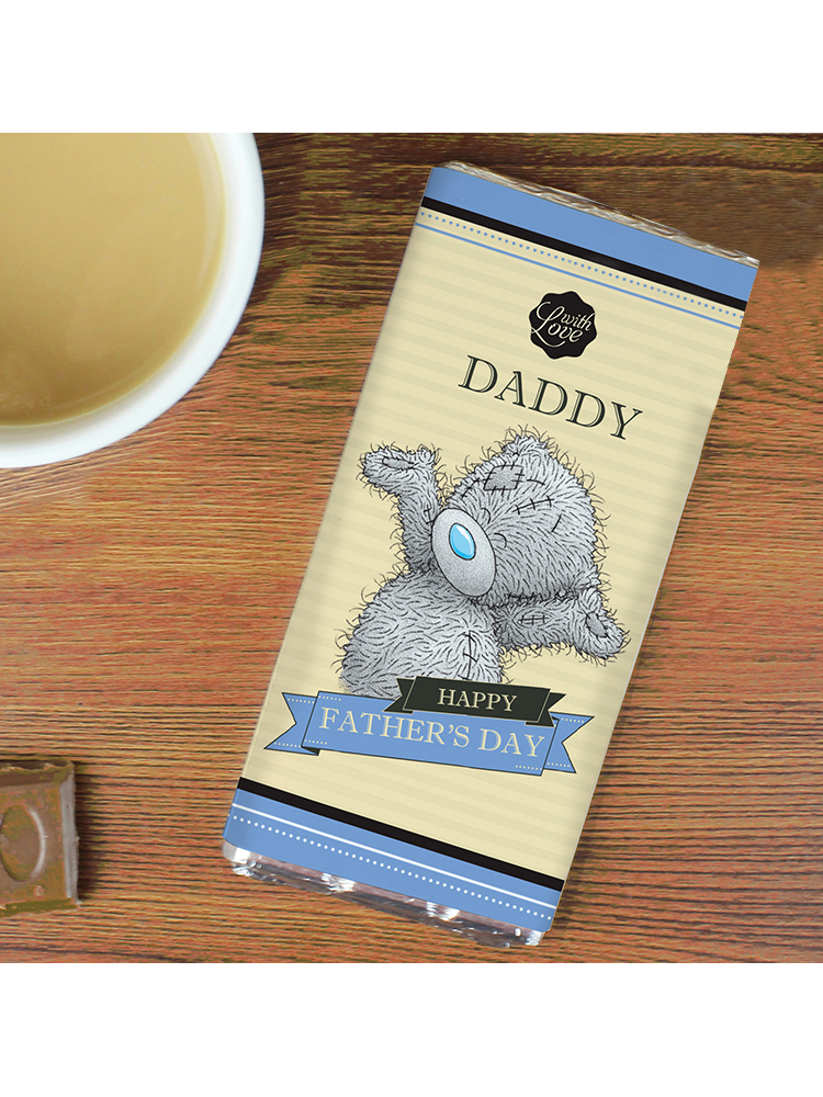 Personalised Me to You Milk Chocolate Bar For Him