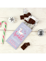 Personalised Unicorn Season to Sparkle Milk Chocolate Bar