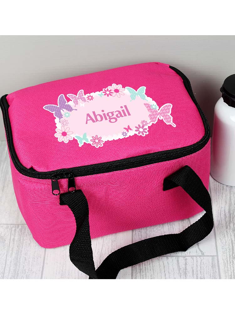 Personalised Butterfly Lunch Bag