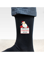 Personalised Santa Claus Christmas Socks