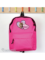 Personalised Rachael Hale Cute Cat Pink Backpack