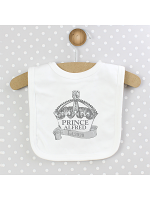 Personalised Royal Crown Bib