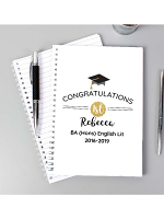 Personalised Graduation A5 Notebook