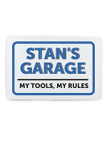 Personalised Garage Plaque
