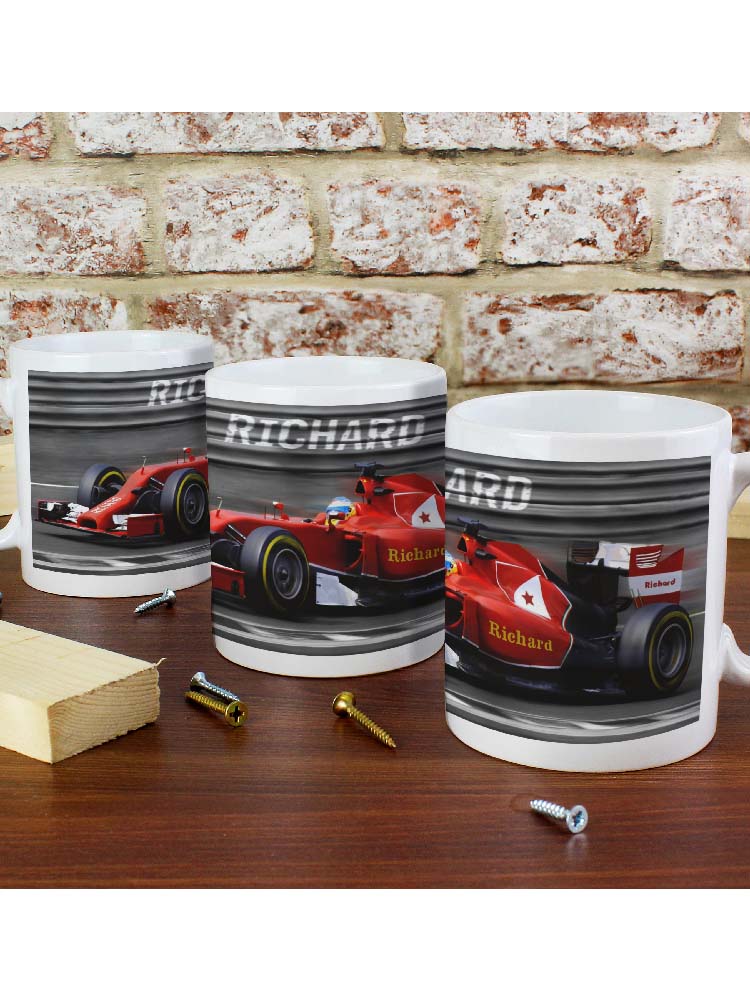 Personalised Formula 1 Mug