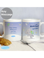 Personalised Tiny Tatty Teddy To the Moon & Back Mug