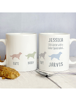 Personalised Cocker Spaniel Dog Breed Mug