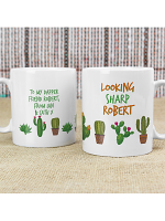 Personalised Cactus Mug