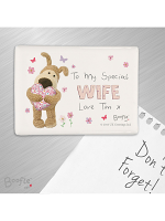 Personalised Boofle Flowers Fridge Magnet