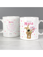 Personalised Boofle Birthday Flowers Mug