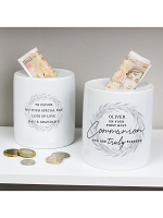 Personalised First Holy Communion Ceramic Money Box