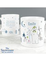 Personalised The Snowman and the Snowdog Mug