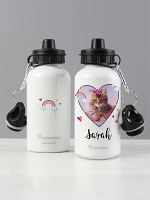 Personalised Rachael Hale Cute Cat Drinks Bottle