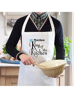 Personalised King of the Kitchen Apron