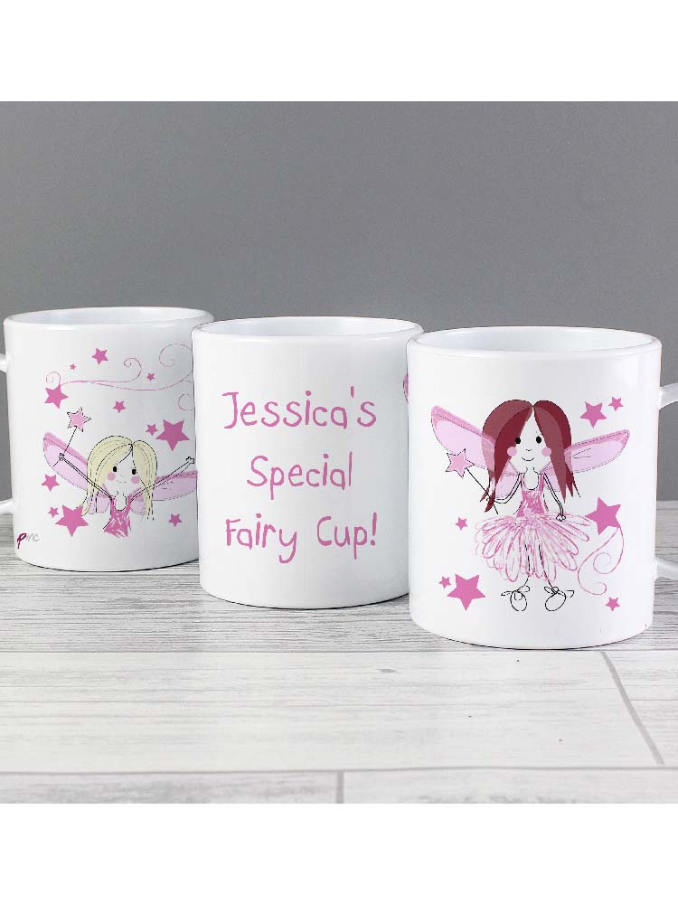 Personalised Fairy Plastic Mug