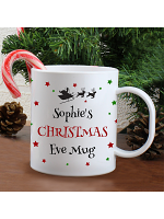 Personalised Christmas Eve Plastic Mug