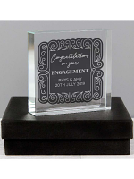 Personalised Congratulations Large Crystal Token