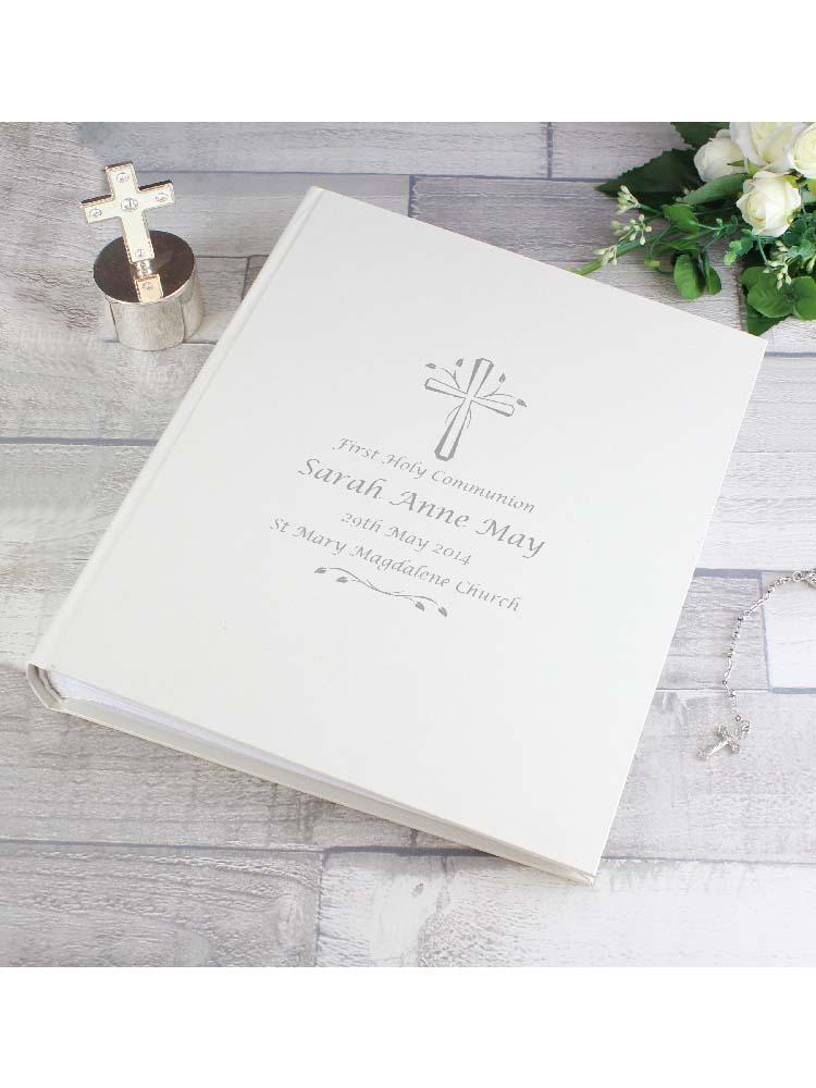 Personalised Silver Cross Traditional Album