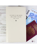 Personalised Any Message Travel Document Holder