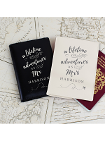 Personalised Lifetime of Adventures Couples Passports