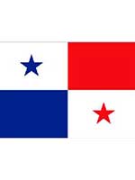 Panama Flag 5ft x 3ft With Eyelets For Hanging
