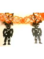 Paper Garland with Hanging Monster