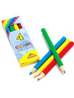 Pencil Col Half Size 4 PCS In Box