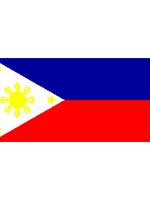 Phillippines Flag 5ft x 3ft With Eyelets For Hanging