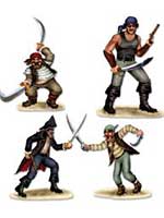  Pirate And Bandit Duelling Props (3 In A Pack)