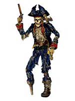  Pirate Skeleton Jointed Cutout  