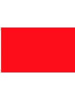 Plain Red Flag 5ft x 3ft With Eyelets For Hanging