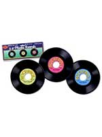 Plastic Records (3 in a pack)