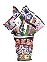 Poker 9 oz. Cups Hot/Cold - 8/pkg (8 cups)