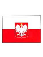 Poland Flag 5ft x 3ft With Eyelets For Hanging