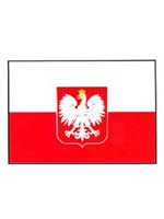 Poland Flag 5ft x 3ft With Eyelets For Hanging
