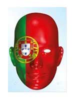 Portugal Flag Mask  