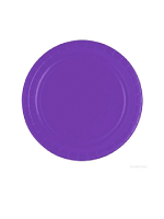 Purple 9" Paper Plates
