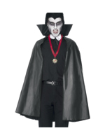 Pvc Vampire Cape - Black