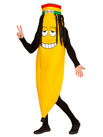 Rastafarian Banana Costume 