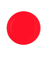 Ruby Red 9" Paper Plates - 8 plates per pack
