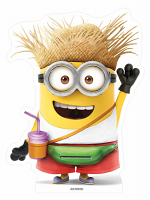 Vacation Minion with drink Star-Mini Cutout