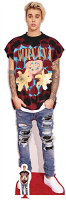 Justin Bieber (Ripped Jeans) - Cutout