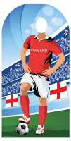  England (World Cup Football Stand-IN) - Cardboard Cutout